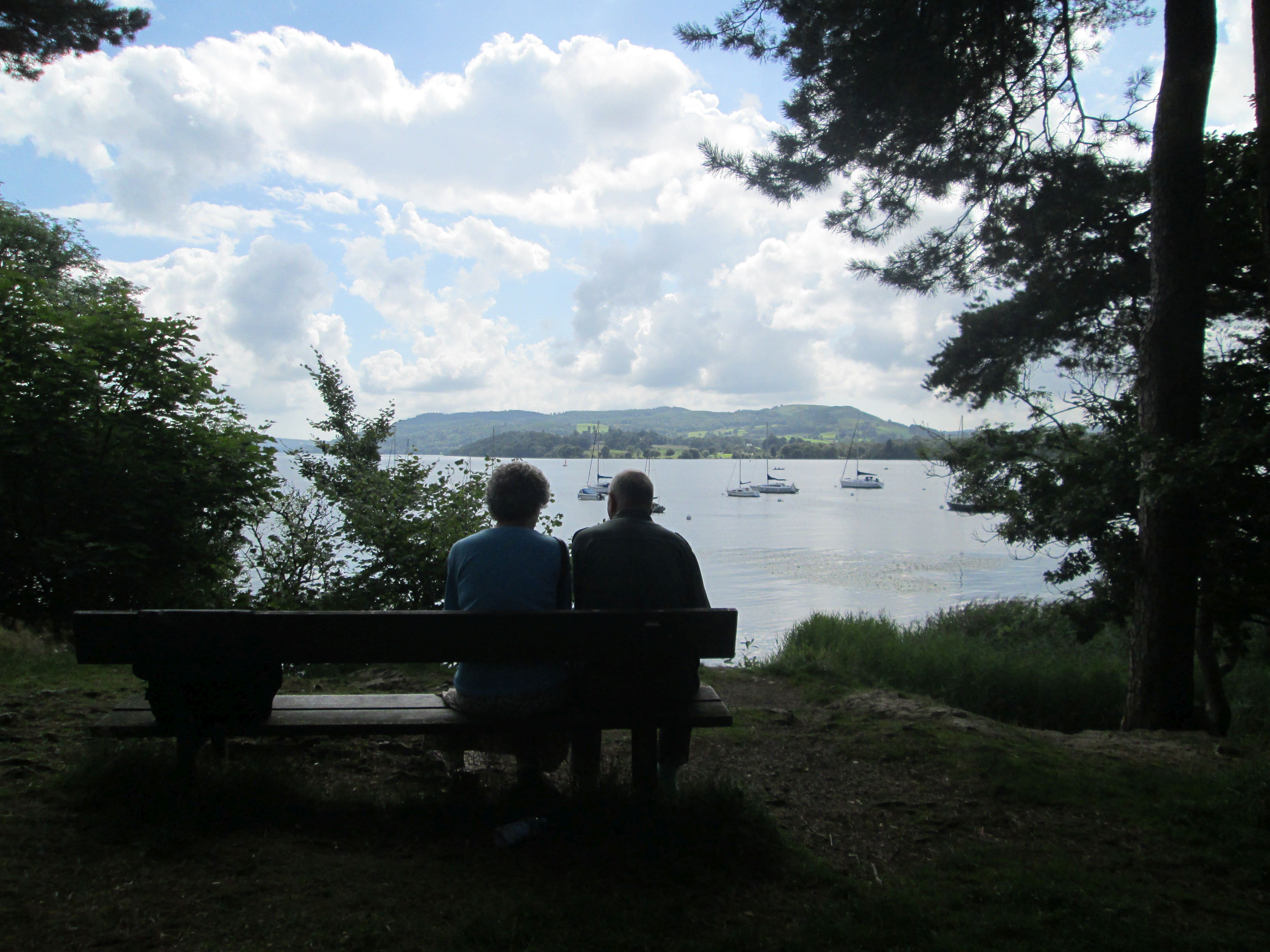 Brian and Maureen in the Lake District, 2013